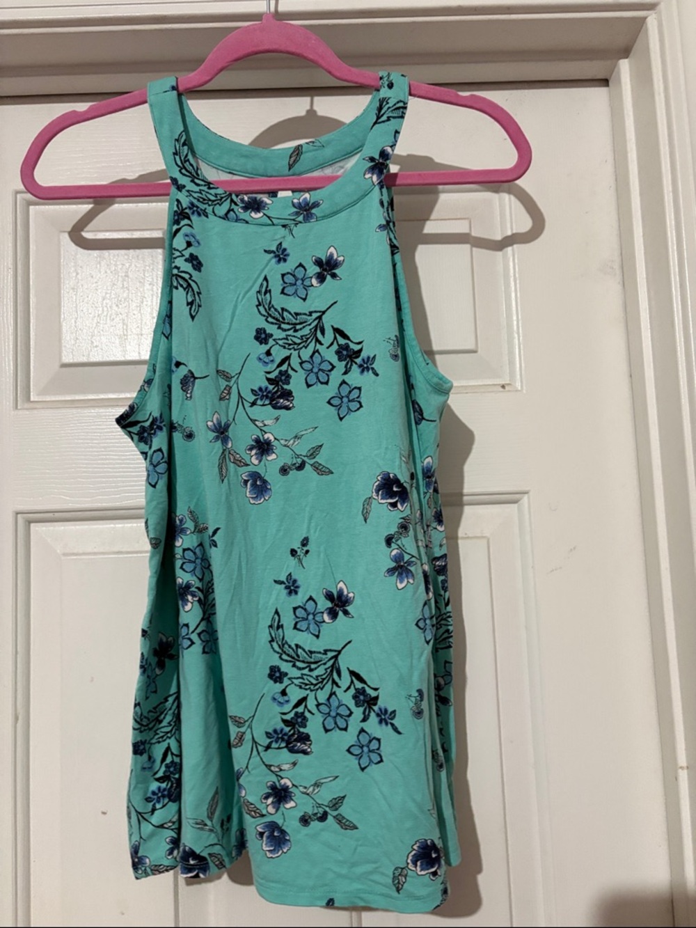 torrid Mint Green Floral Tank Top